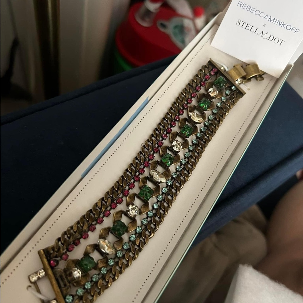 NOT SOLD Rebecca Minkoff + Stella & Dot: PRISMA BRACELET IN BOX